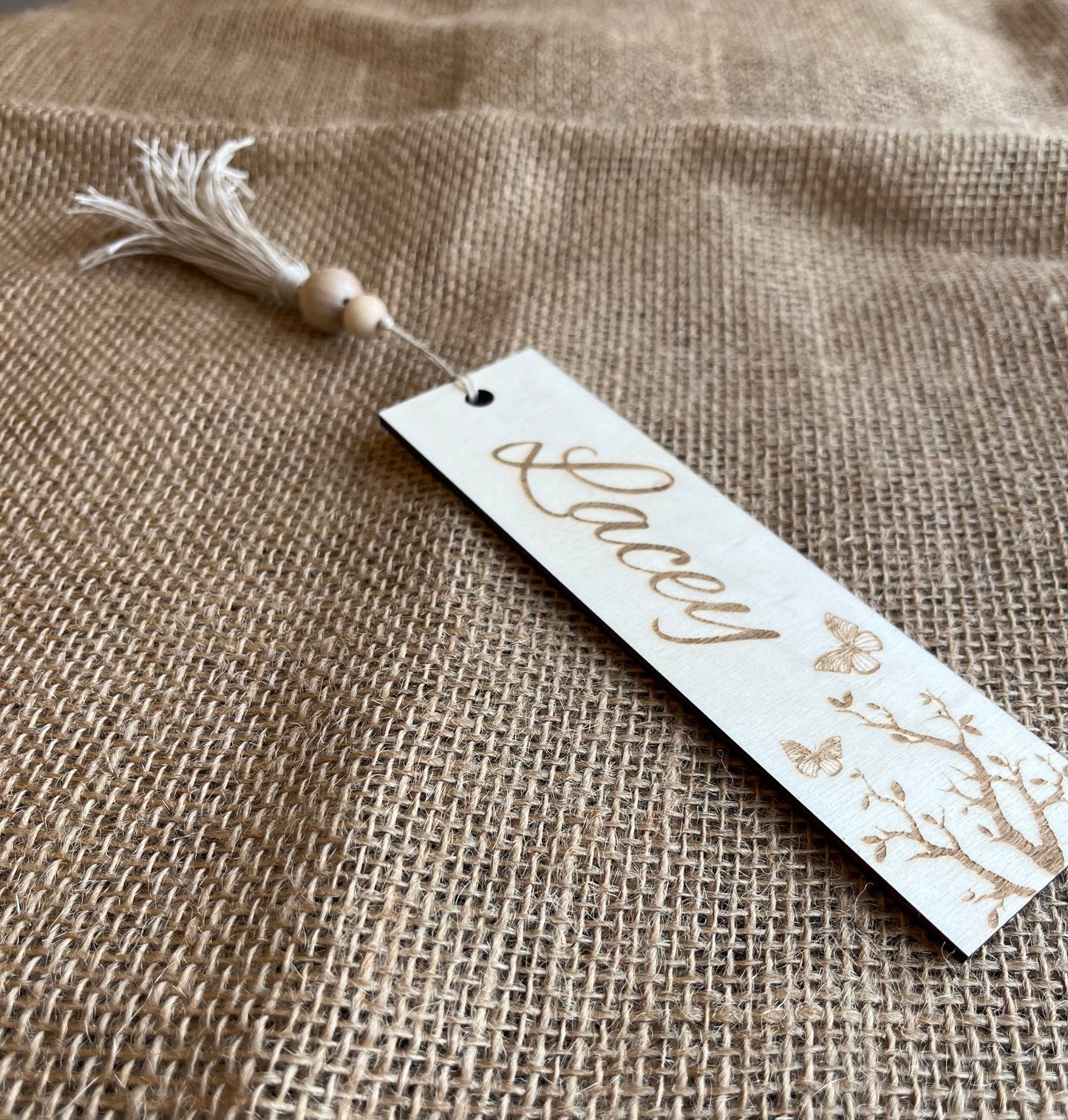 Personalised Wooden Bookmark