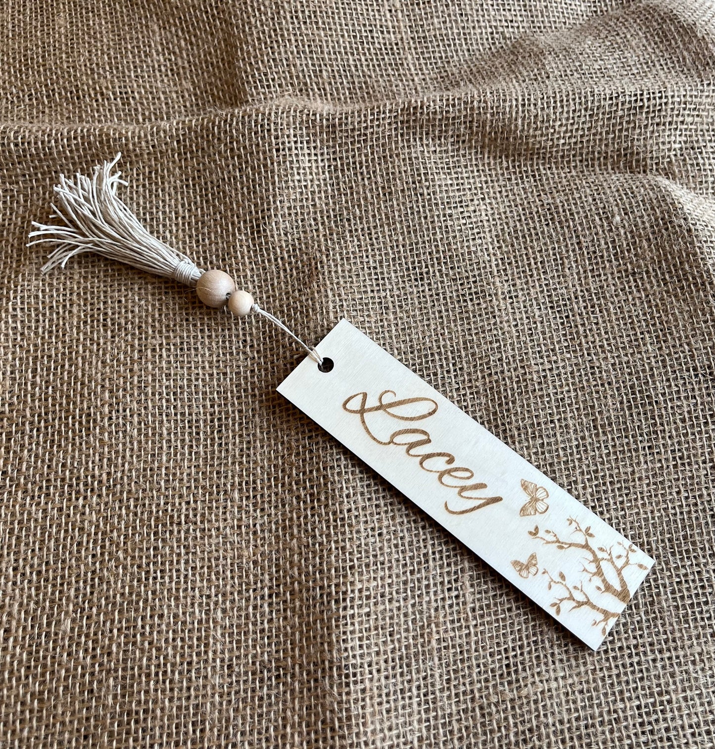 Personalised Wooden Bookmark