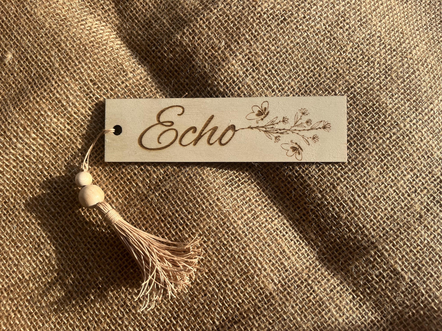 Personalised Wooden Bookmark