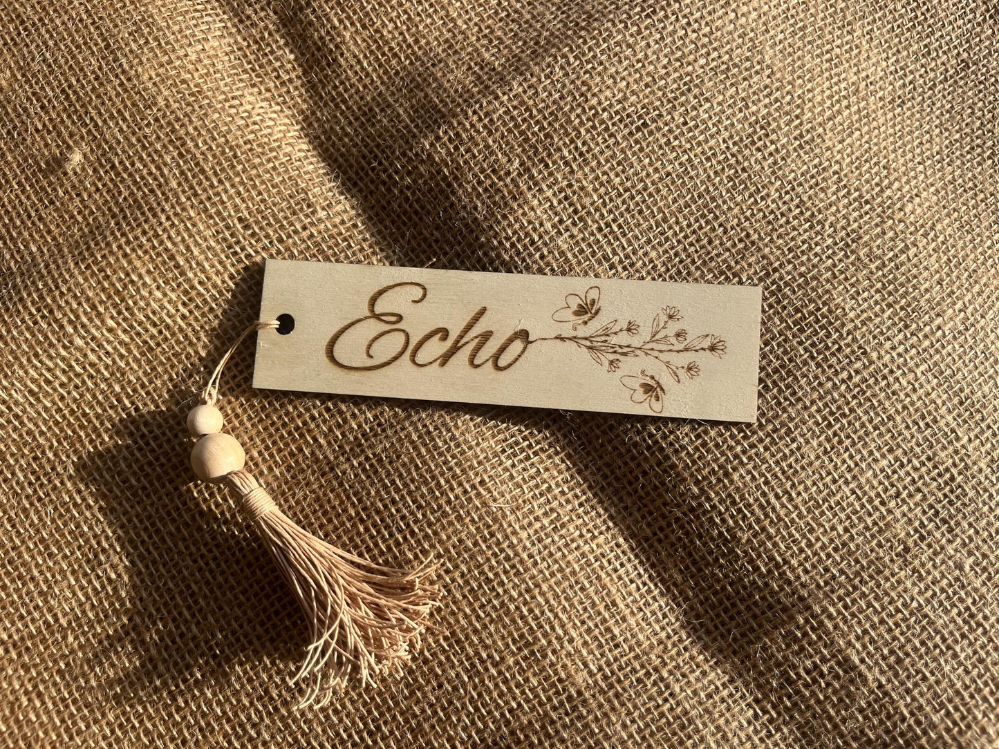 Personalised Wooden Bookmark